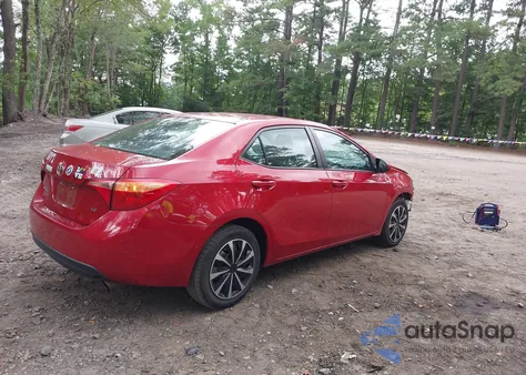 2017 Toyota Corolla Le z USA, uszkodzony, nr VIN 2T1BURHE4HC902363